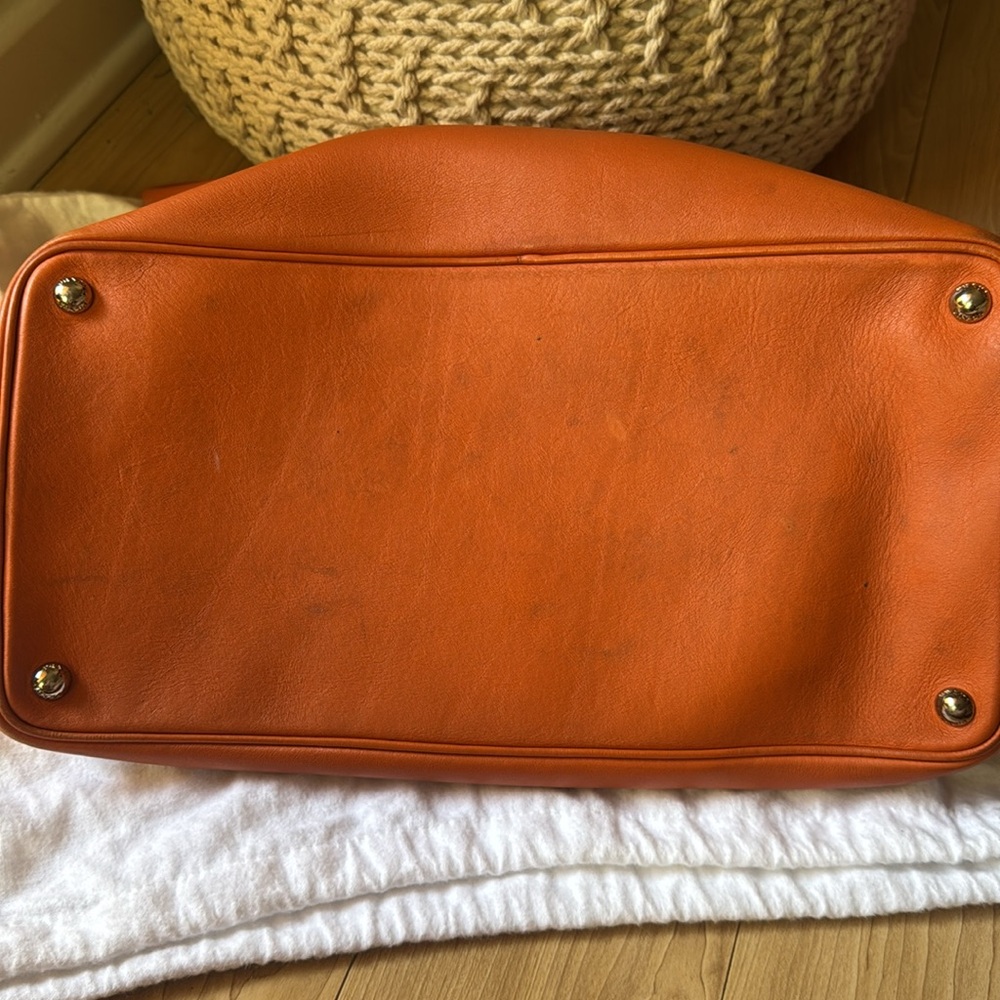 Prada Orange Leather Bag - Picture 5 of 12